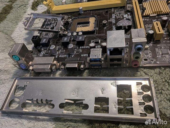 Материнская плата Asus H81M-K (с дефектом)