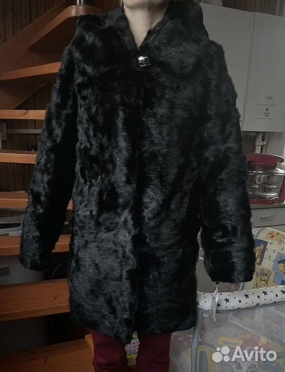 Пальто меховое с браком