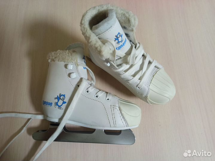 Коньки детские двухполозные 29р