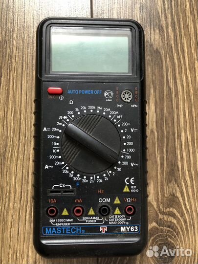 Мультиметр Mastech MY63