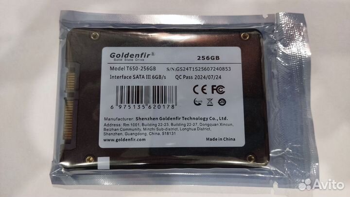 Ssd Goldenfir 256 512gb