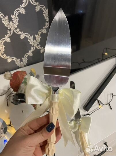 Нож и лопатка для свадьбы