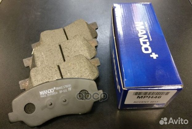 Колодки тормозные hyundai/KIA solaris/RIO/elant