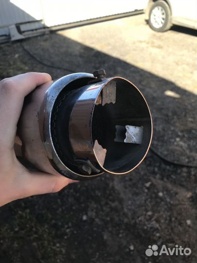 Насадка на глушитель