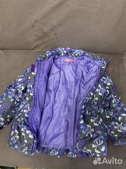 Куртка для девочки р 110-116