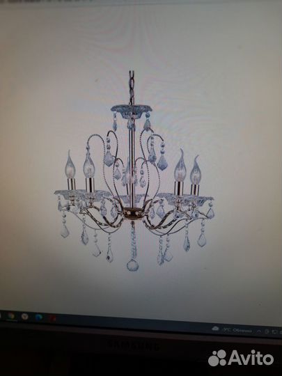 Люстра хрустальная