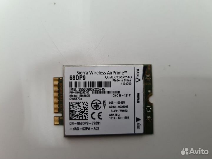 Модем для ноутбука Dell EM8805 4G