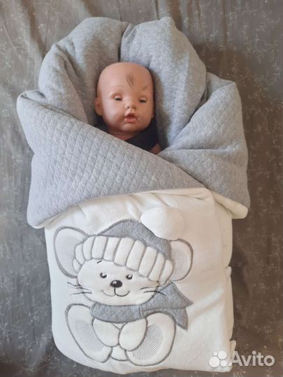 Одеялко- конверт детское