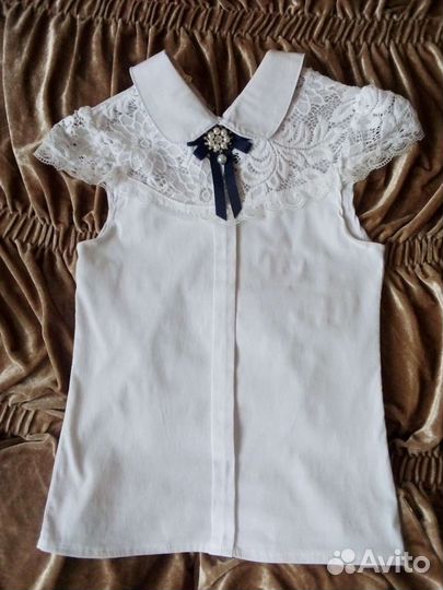 Блузка школьная