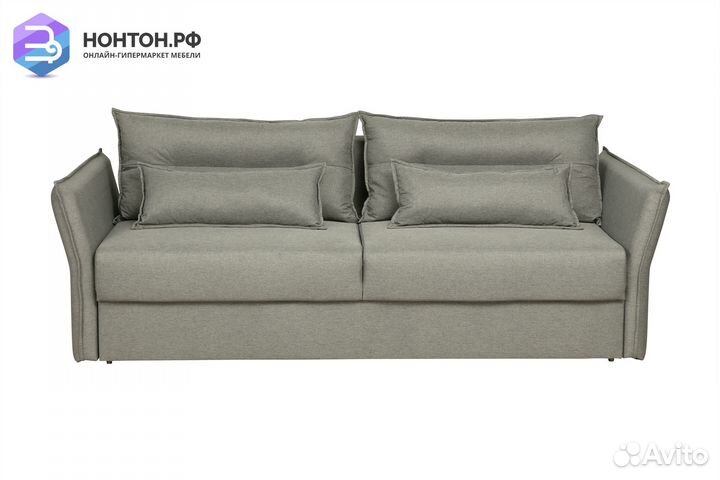 Диван еврокнижка Бруклин 3-х местный бежевый