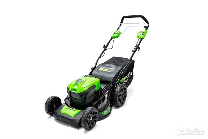 Аккумуляторная газонокосилка Greenworks 40В (GD40L