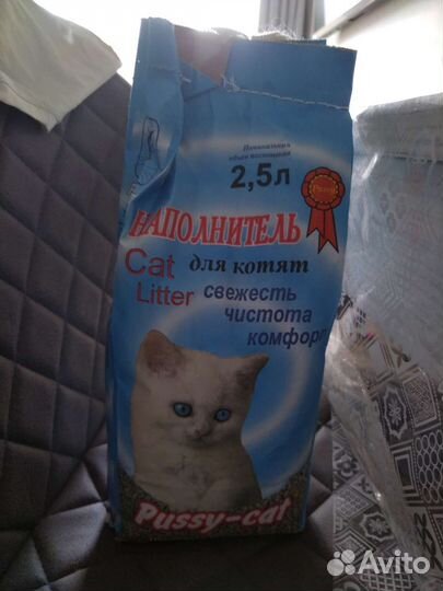 Наполнитель для кошачьего туалета