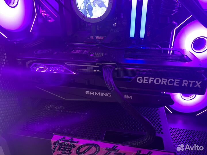 Видеокарта MSI RTX 4070 super gaming X slim