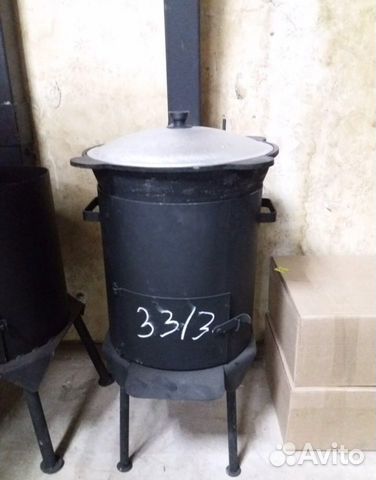 Пeчь под казaн на 12лuт