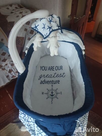 Детская кроватка люлька +сумка переноска