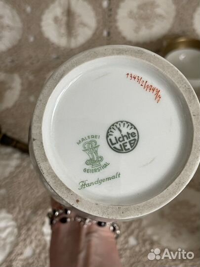 Антикварная ваза фарфор Германия