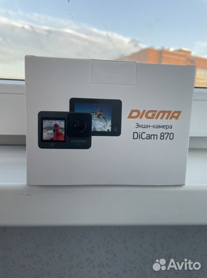 Экшн камера Digma DiCam 870