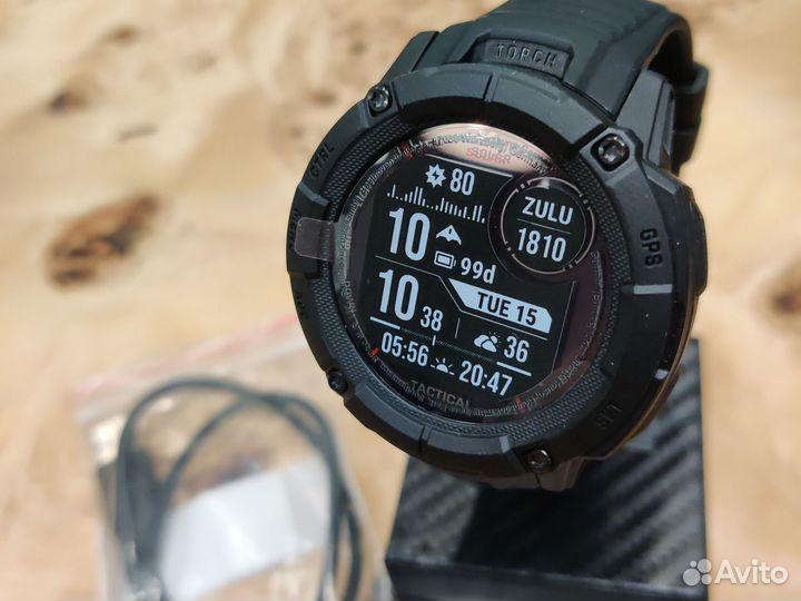 Garmin Instinct 2X Solar Tactical black Витринные