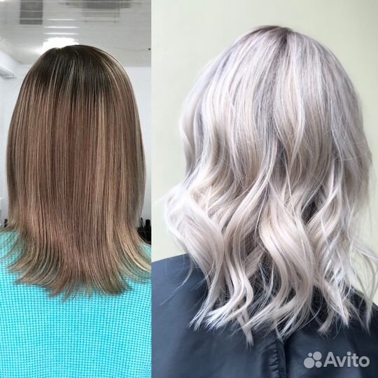 Окрашивание волос все техники, lissage