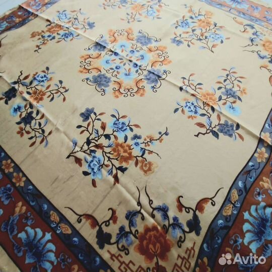 Шейный женский платок, натуральный шёлк