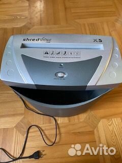 Шредер для бумаги Shred star X5