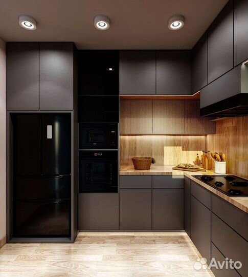 Кухня новая с установкой