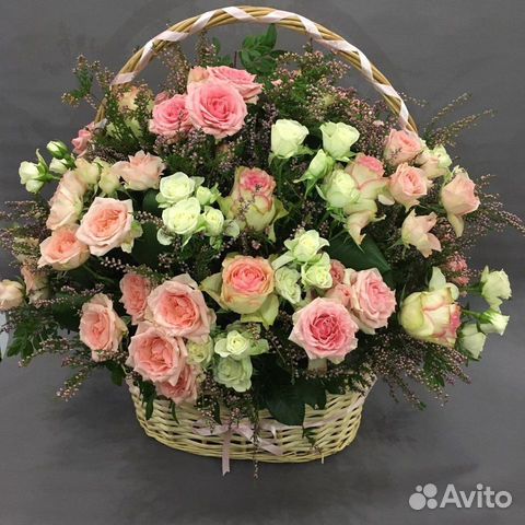 Корзина цветов Доставка