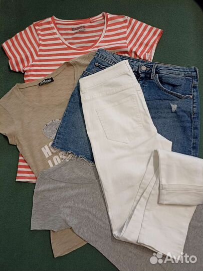 Цена за всё Женские вещи пакетом 42-44