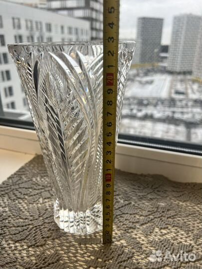 Хрустальная ваза