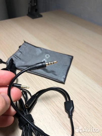 Микрофон-петличка комплект Maono AU-404