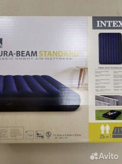 Надувной матрас intex