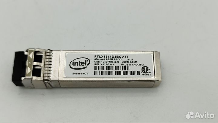 Модуль sfp+ Intel ftlx8571d3bcv-it 850nm