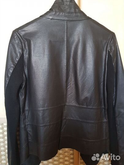 Жакет женский кожаный