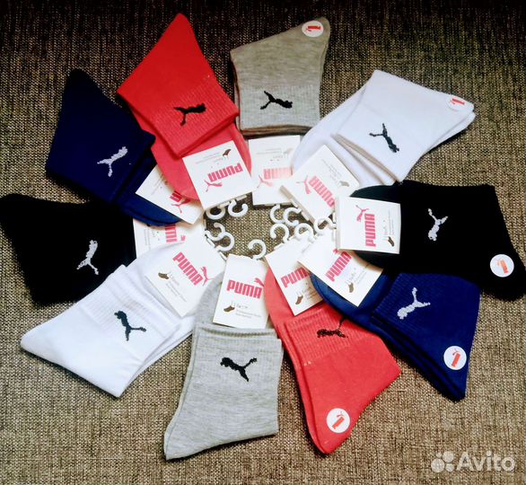 Носки женские Puma 10 пар доставка
