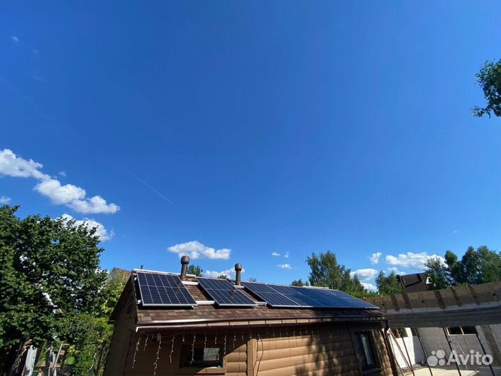 Сетевая солнечная станция 3 квт