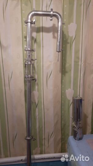 Ректификационная колонна + дистилятор