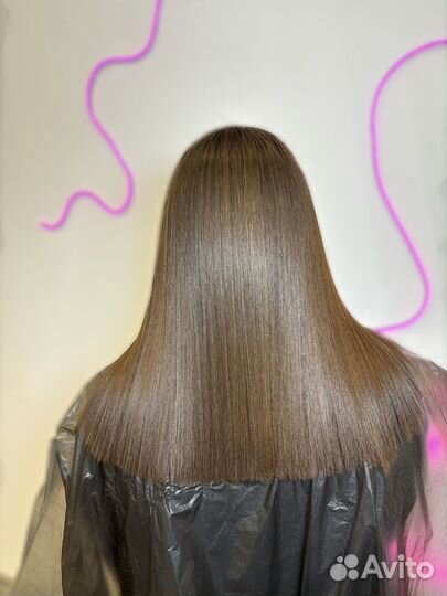 Кератиновое выпрямление / Ботокс / Холодный уход