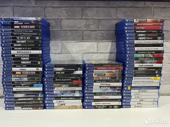 Игры для sony playstation 4
