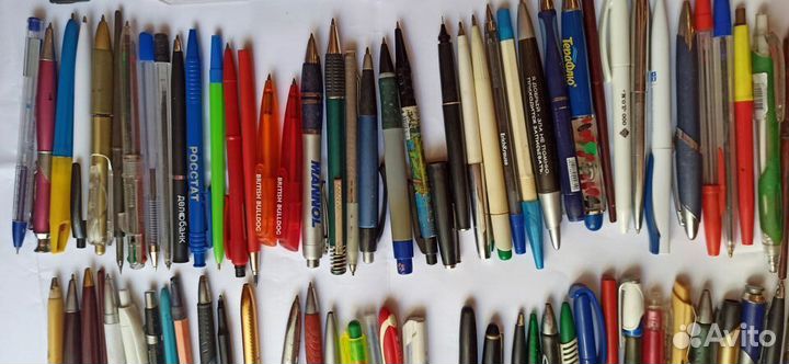 Коллекция ручек СССР Винтаж 120 шт