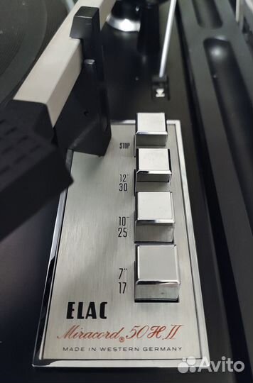 Виниловый проигрыватель Elac Miracord 50H II