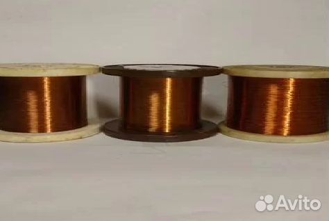 Провод медный 2х2.5 и мг8,обмоточный,В1В-1В,ап-50