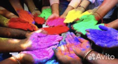 Готовим краски holli вместе