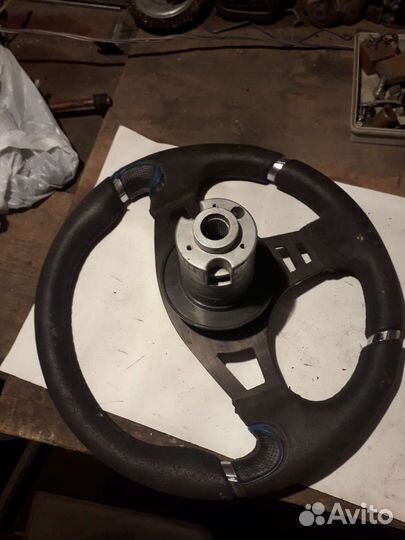 Спортивный руль на ваз