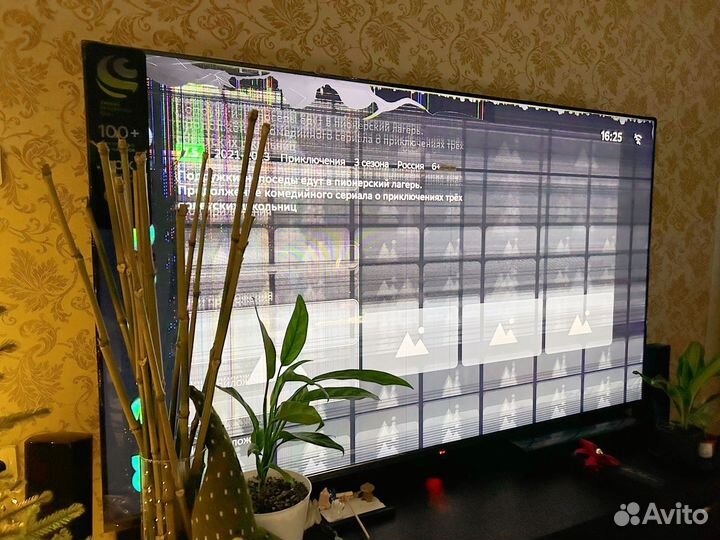 Телевизор на запчасти sber SDX-65UQ5232T