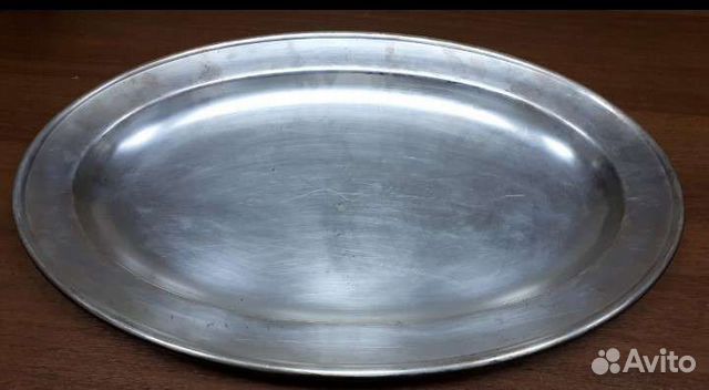 Блюдо столовое Мельхиор Кольчугино