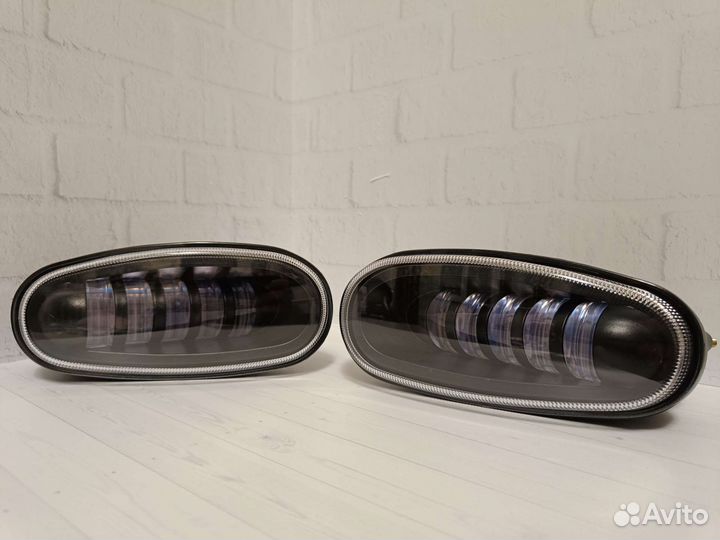 LED противотуманные фары на Chevrolet Lanos