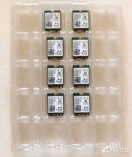 Модули Intel M2: AX210/8265. Mini-PCI-E: 8265/7265