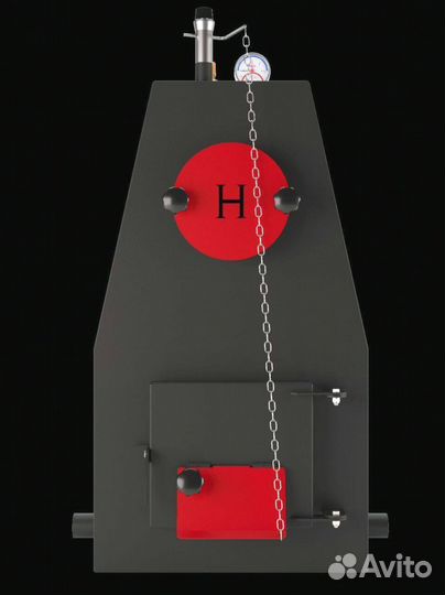 Твердотопливный котёл 50 квт