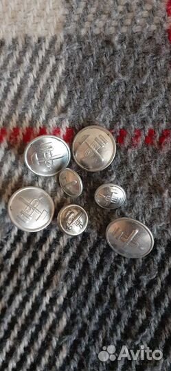 Пуговицы ж.д 70-х