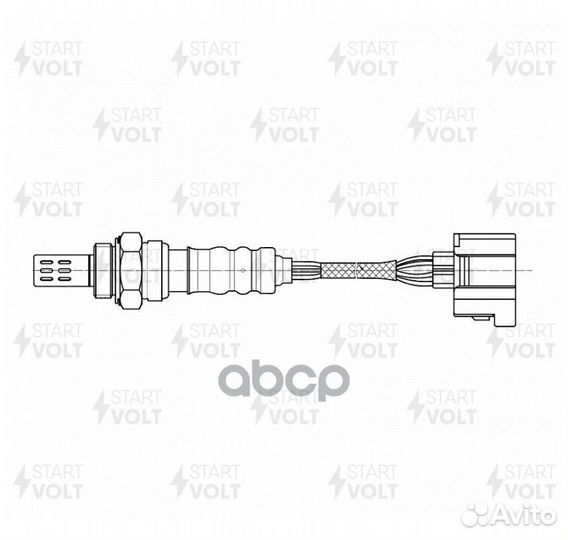 Датчик кислородный для а/м газ 31105 (03) /3102